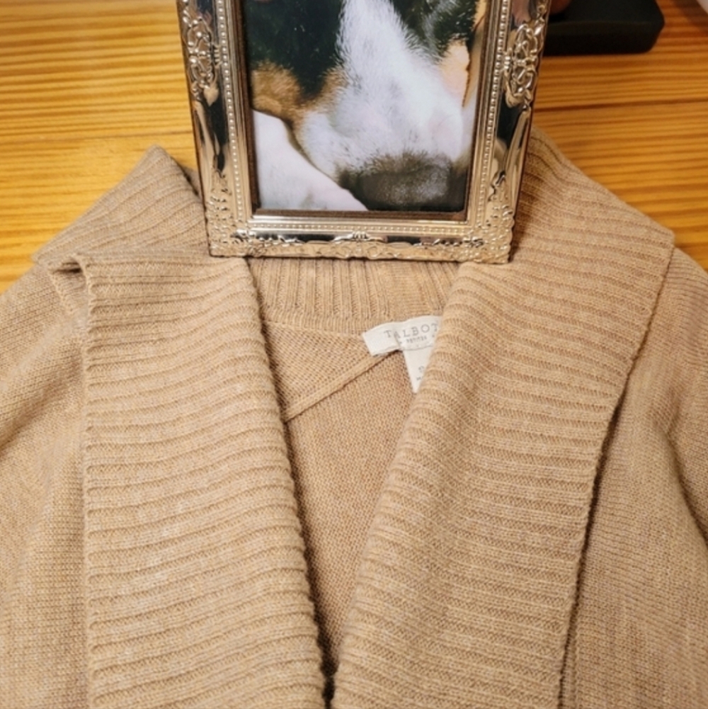Talbots Camel Colored Cardigan - Picture 6 of 6